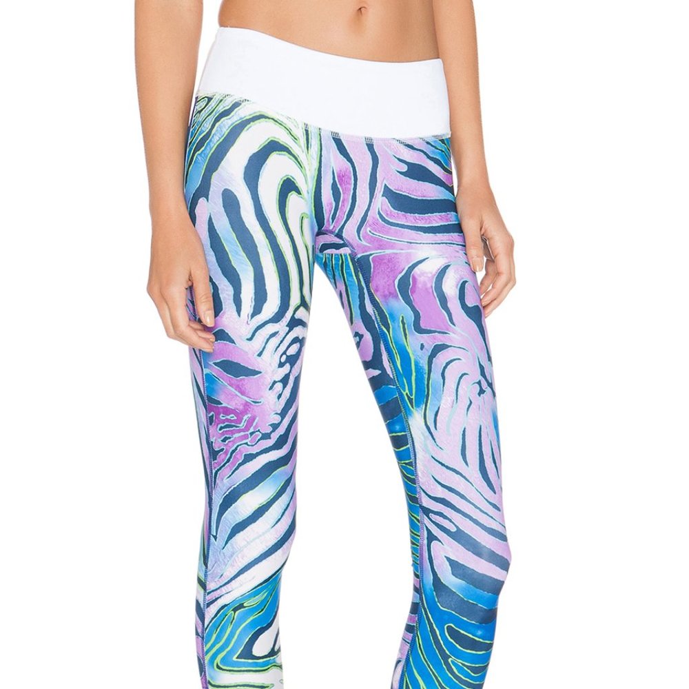 PRISMSPORT Leggings - Reef Animal Print XS